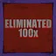 Eliminated 100x icon