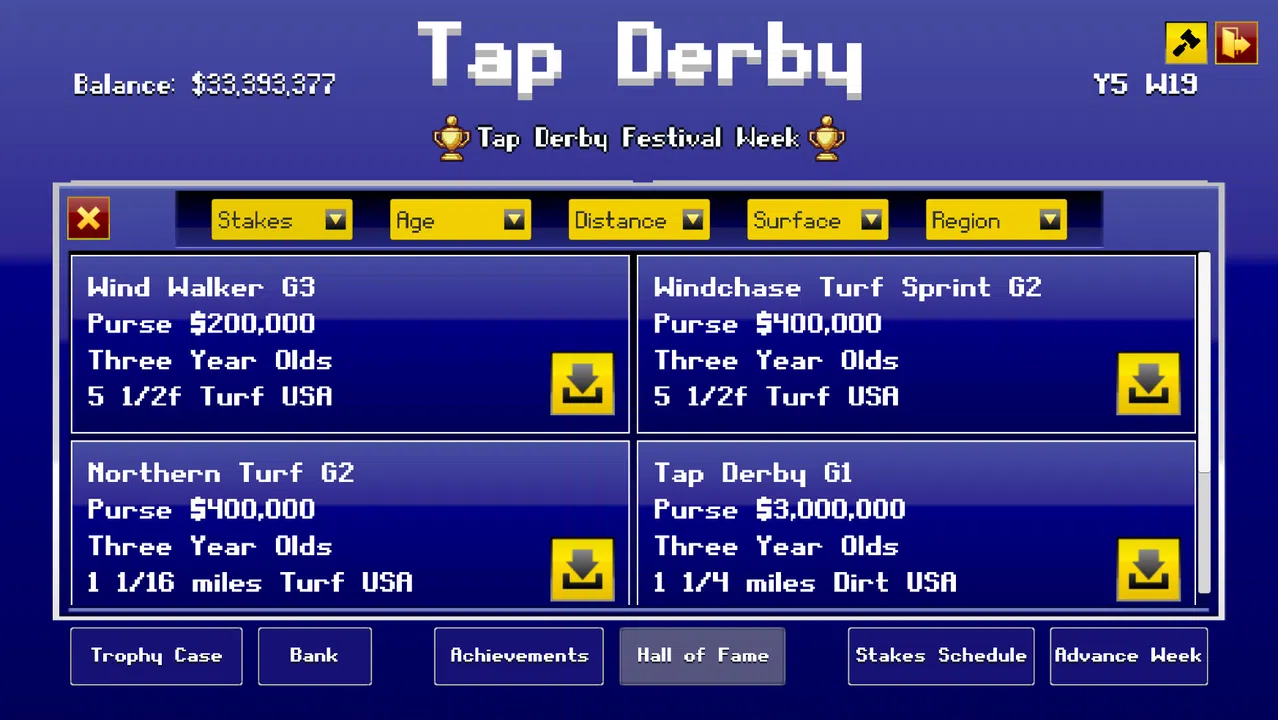 Tap Derby: Horse Racing Screenshot 7