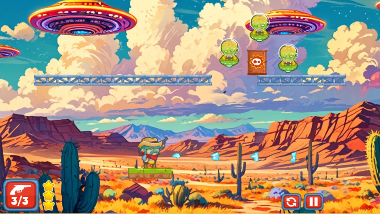 Outlaws vs Aliens Screenshot 0