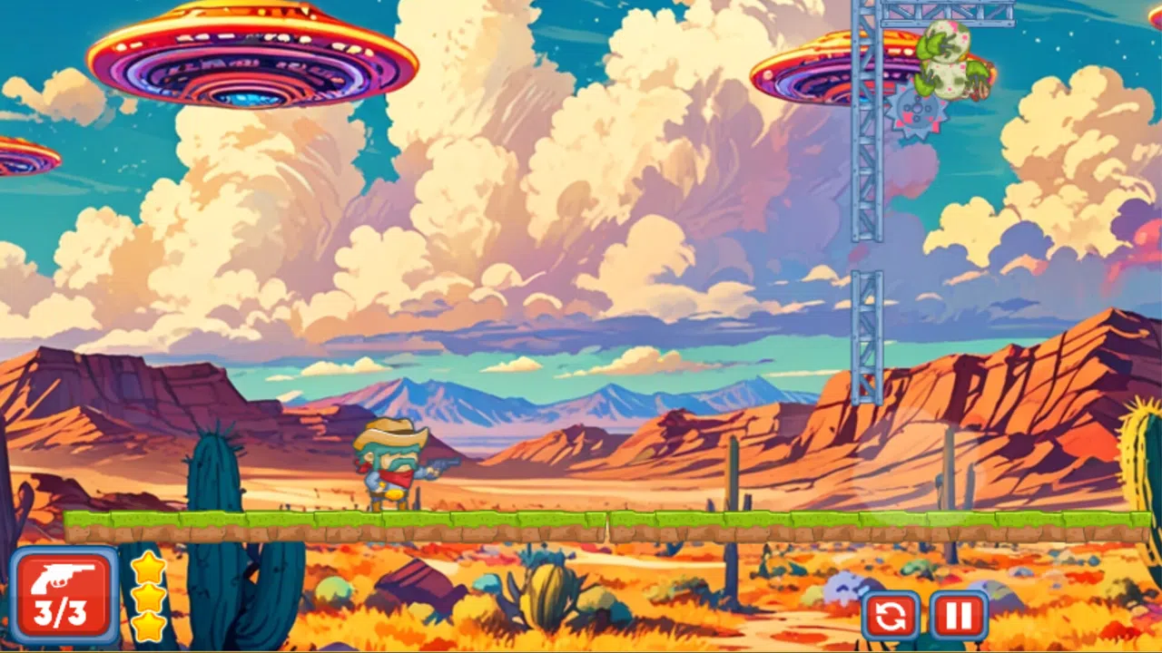 Outlaws vs Aliens Screenshot 3