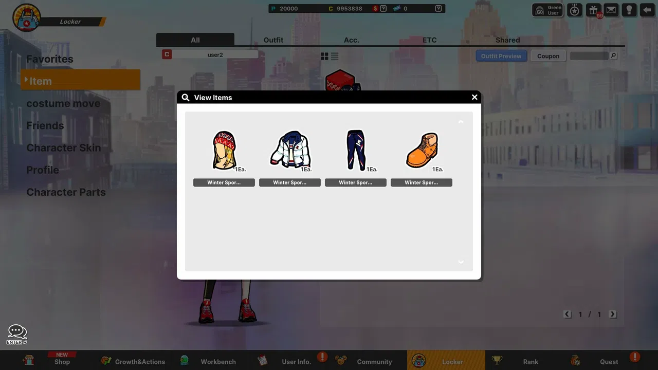 Freestyle2 - Winter Sports Outfit Full PKG Screenshot 3