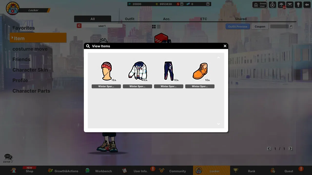 Freestyle2 - Winter Sports Outfit Full PKG Screenshot 2