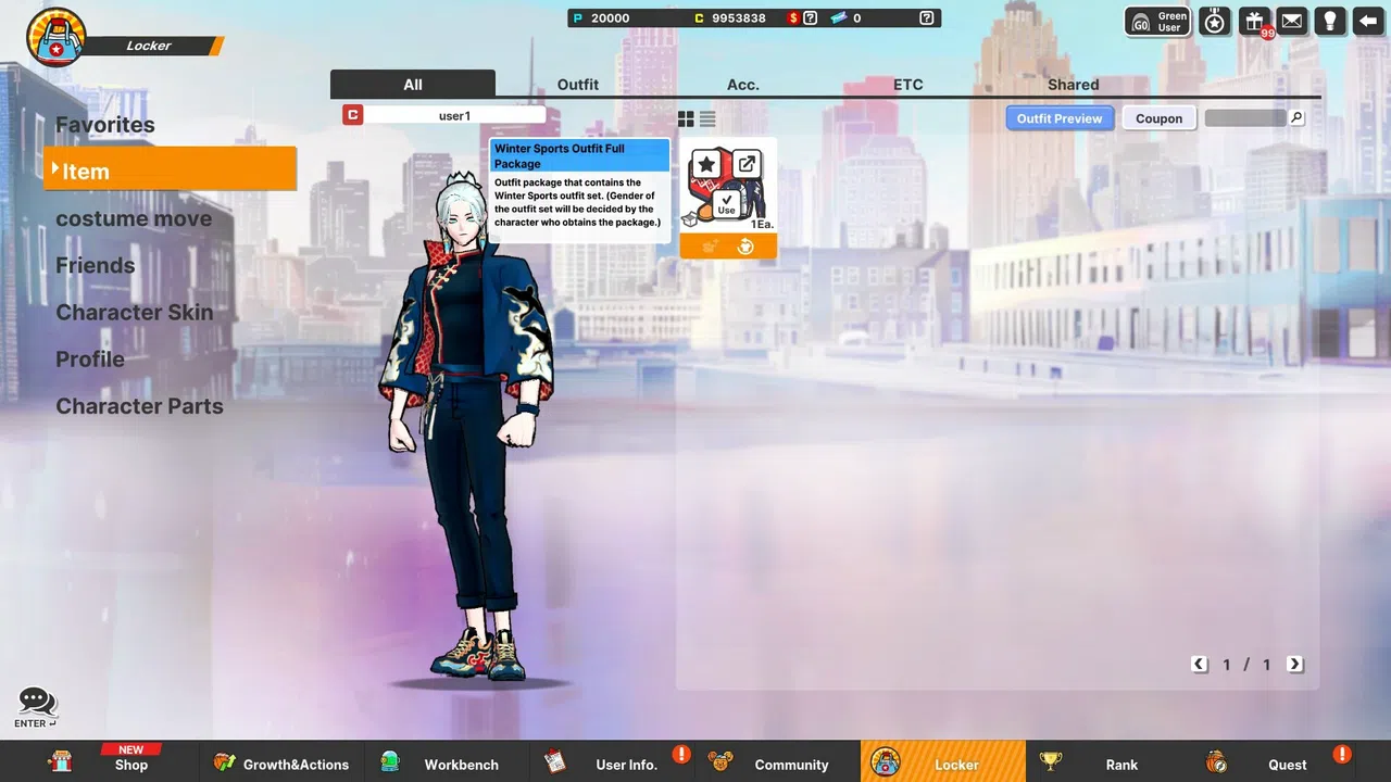 Freestyle2 - Winter Sports Outfit Full PKG Screenshot 1