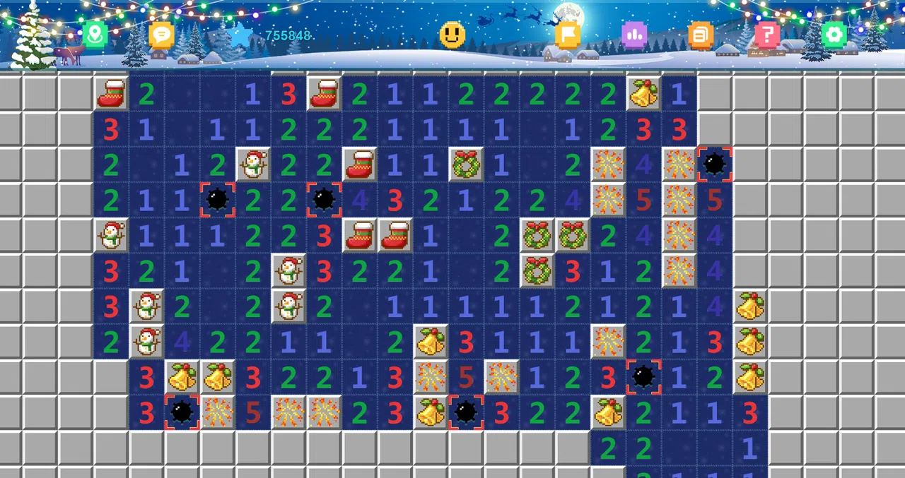 Let's Minesweeper - Winter Celebration Pack Screenshot 2
