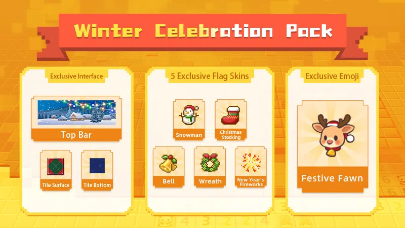 Let's Minesweeper - Winter Celebration Pack Screenshot 0