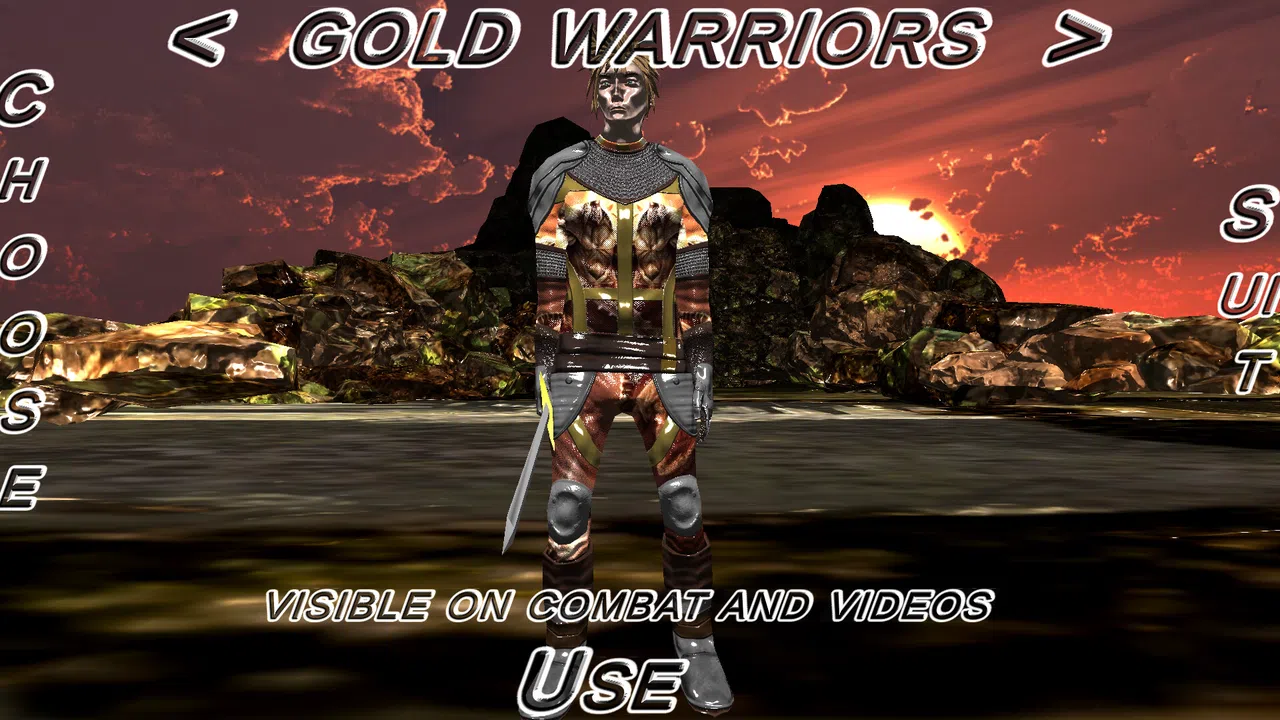 Hack And Slash Fury - Gold Warriors Armor Screenshot 0