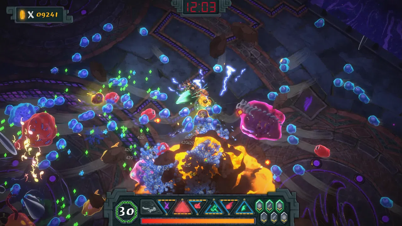 Slime Rush : Leshy and the Magic Book Screenshot 1