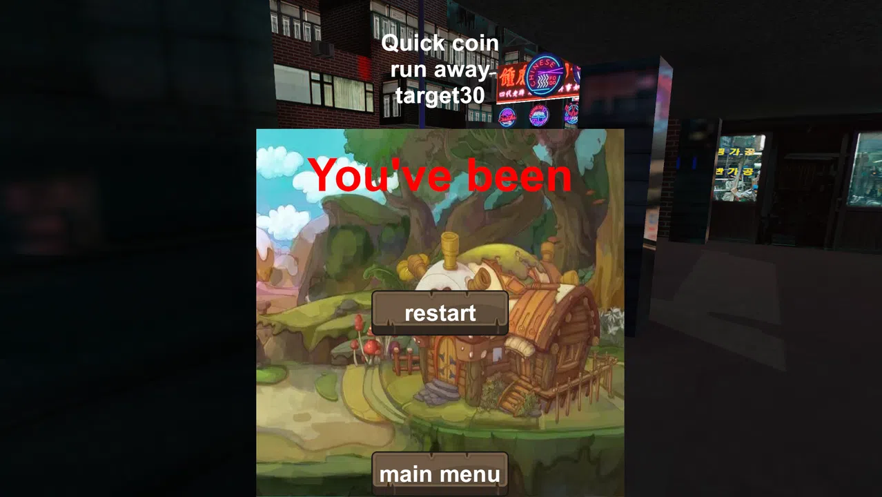 Quick coin run away Screenshot 1
