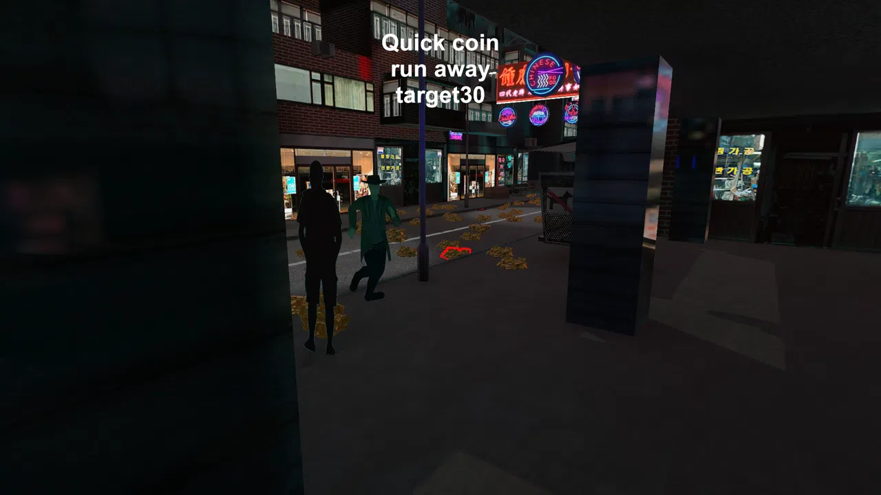 Quick coin run away Screenshot 0