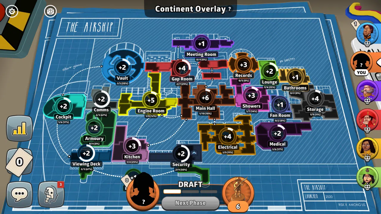 RISK: Global Domination - Among Us Map Pack Screenshot 7
