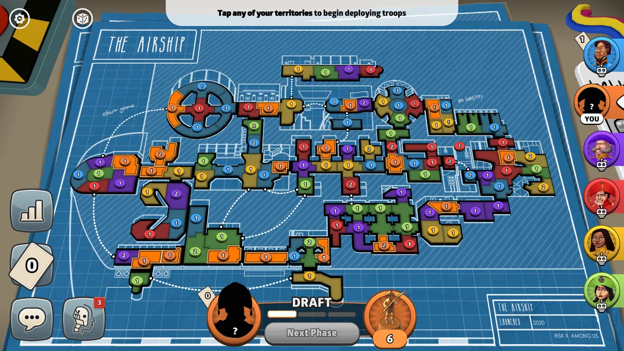 RISK: Global Domination - Among Us Map Pack Screenshot 6