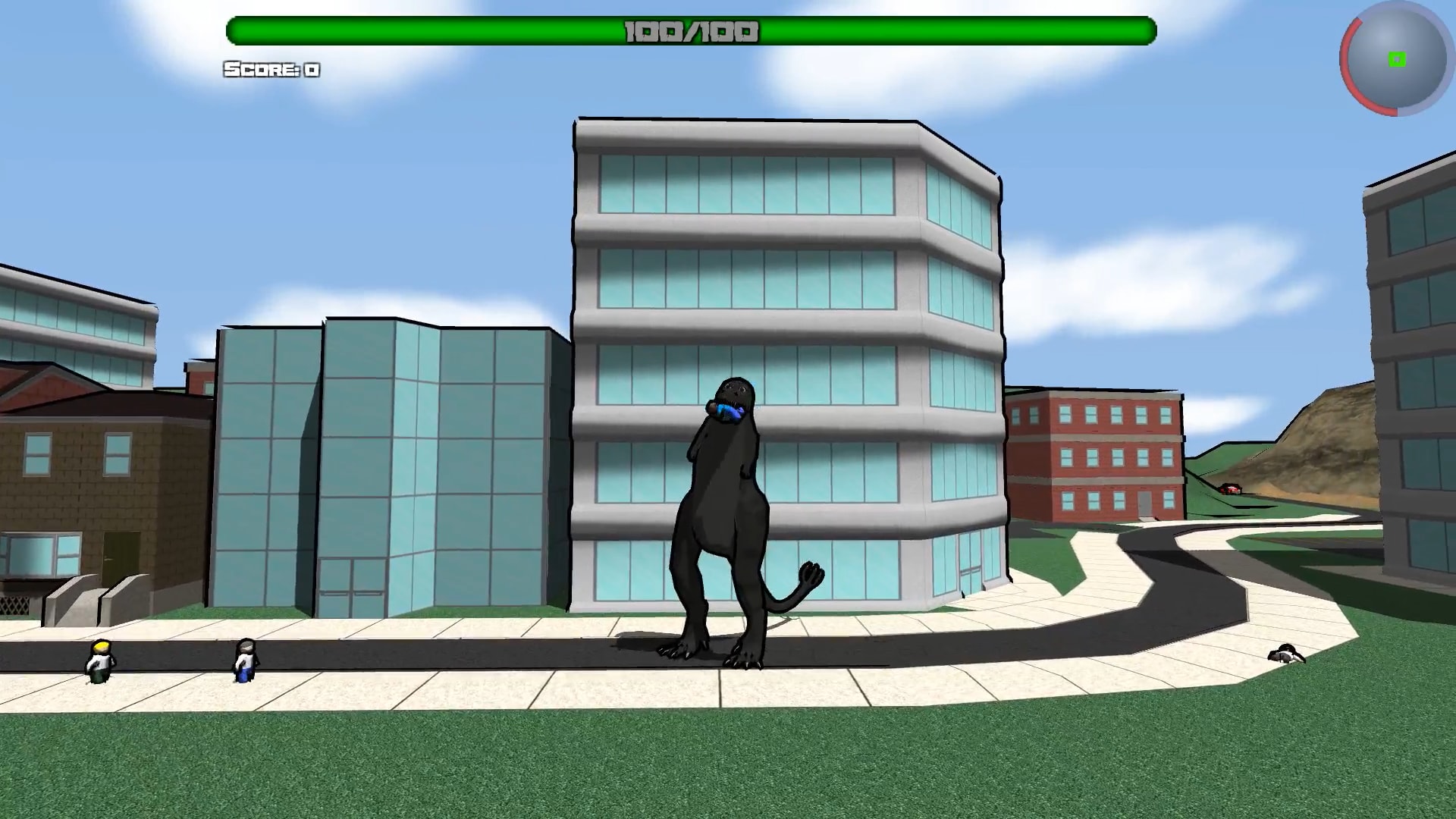 Attack of the Giant Mutant Lizard Screenshot 9