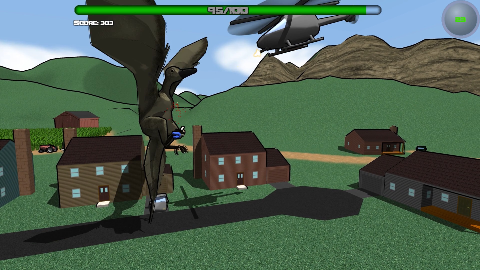 Attack of the Giant Mutant Lizard Screenshot 8