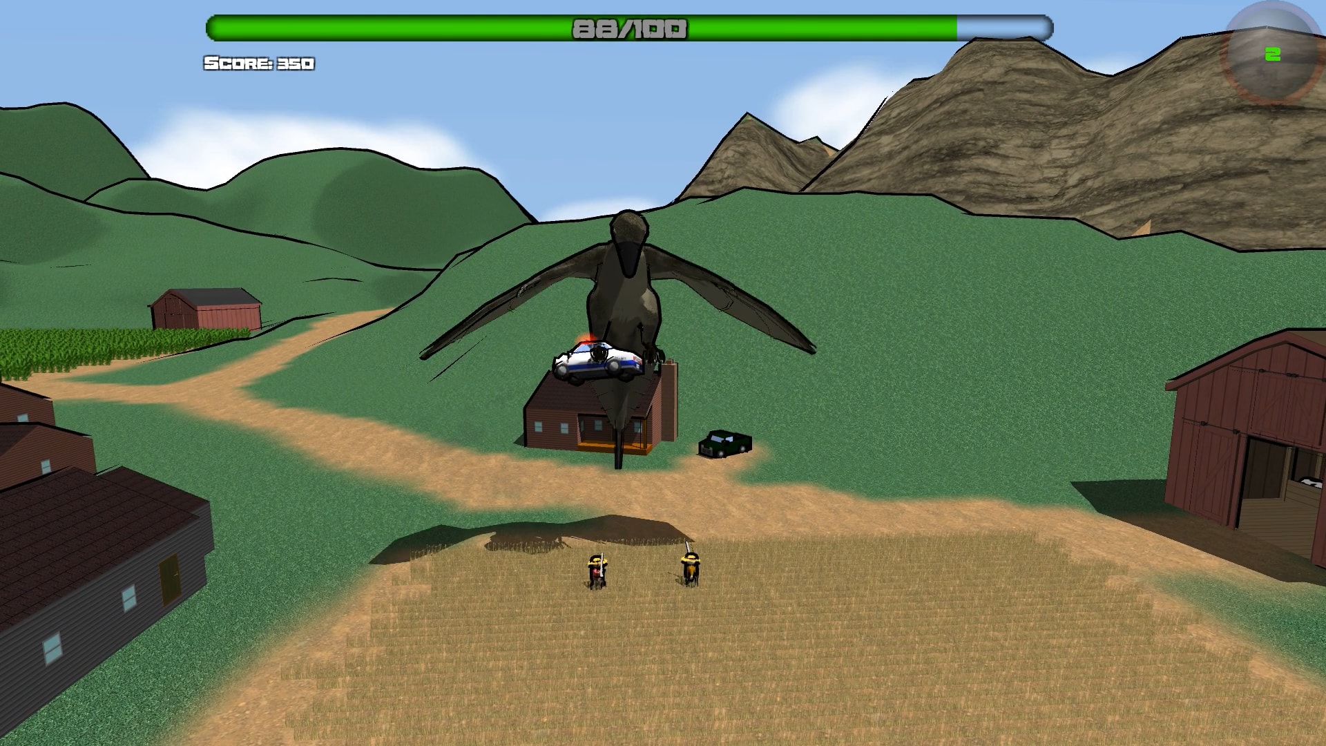 Attack of the Giant Mutant Lizard Screenshot 7