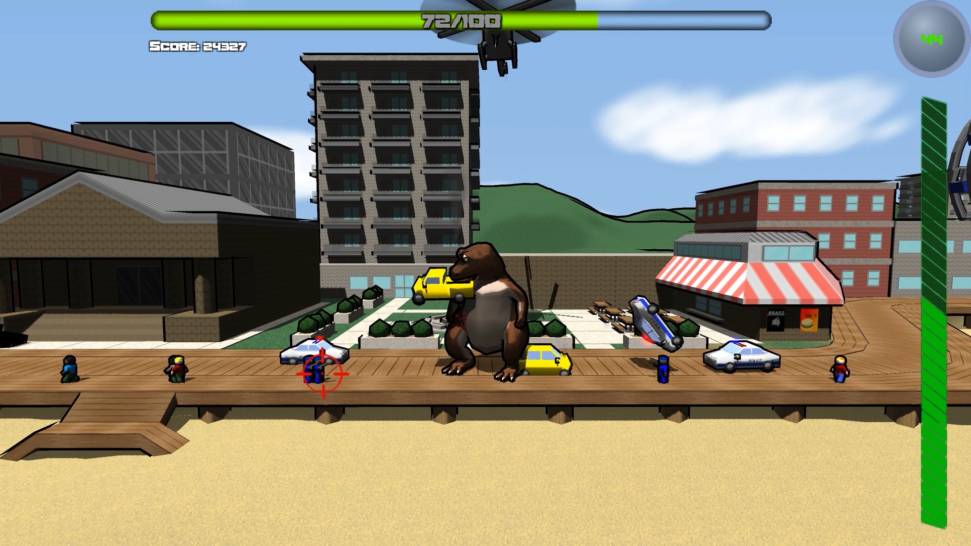 Attack of the Giant Mutant Lizard Screenshot 4