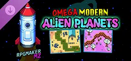 RPG Maker MZ - Omega Modern Alien Planets