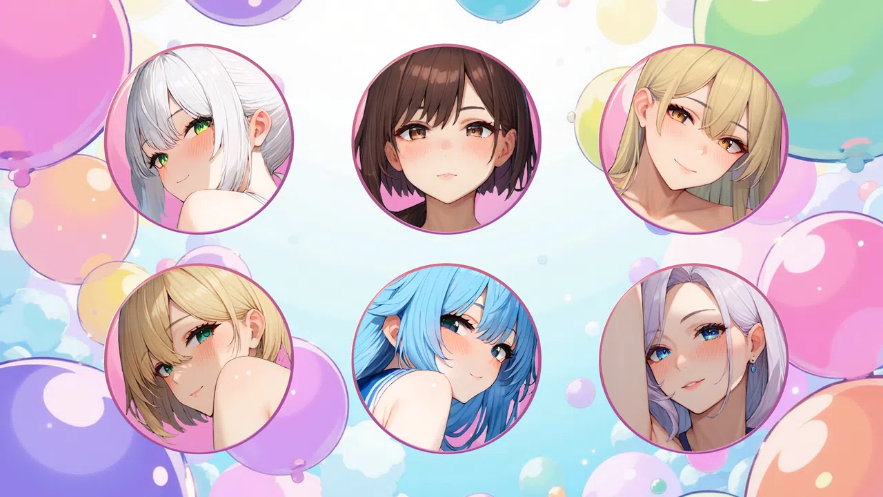 Bubble girl Screenshot 1