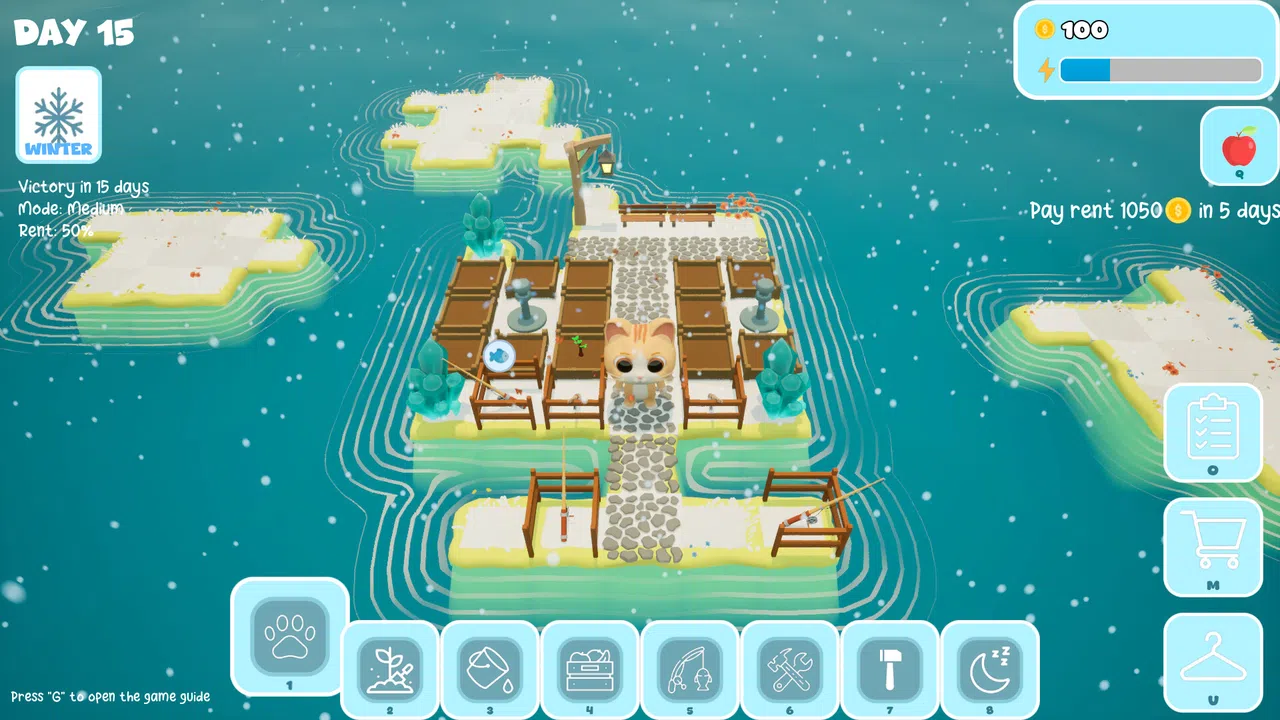 Meowland: Island Farm Screenshot 1