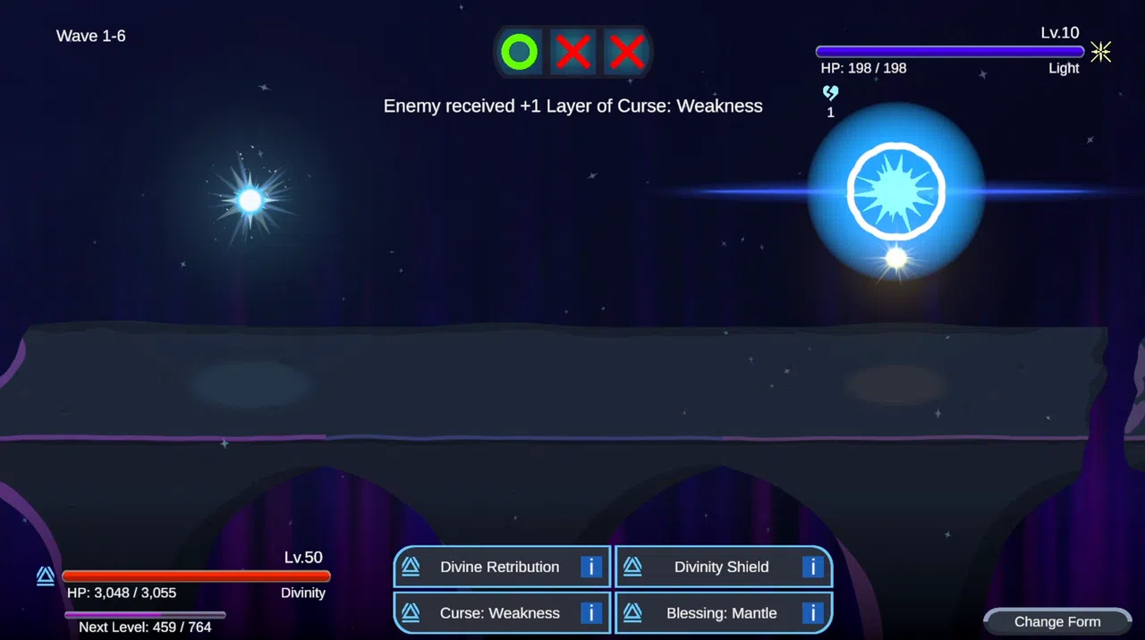The Void: An Incremental Roguelite Screenshot 2