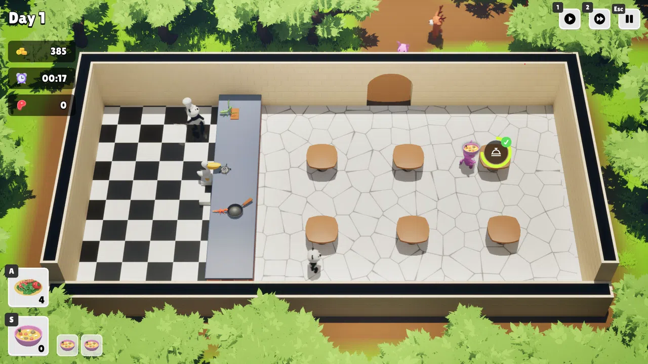 Happy Furry Restaurant Screenshot 0