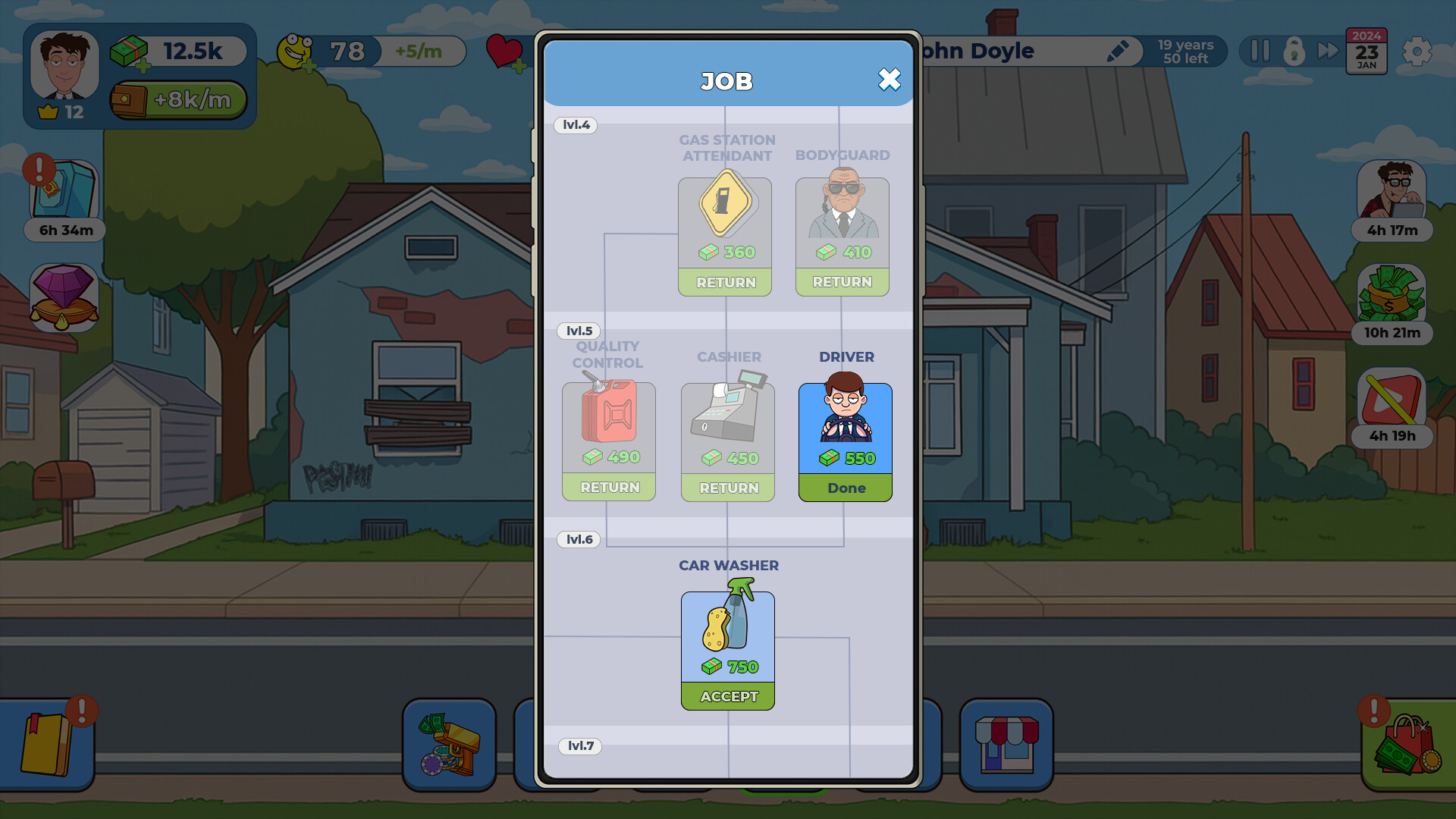Idle Guy: Life Simulator games Screenshot 4
