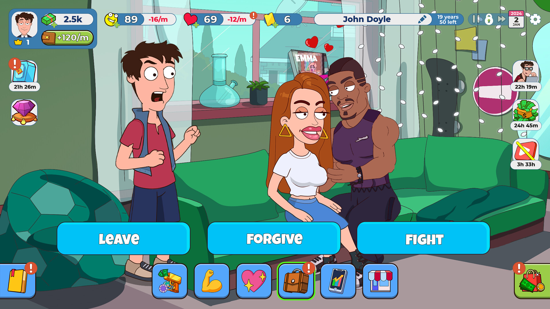 Idle Guy: Life Simulator games Screenshot 0