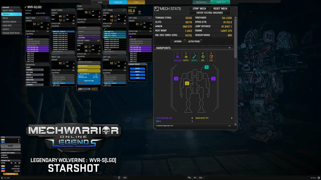 MechWarrior Online™ -  Starshot Legendary Mech Pack Screenshot 1