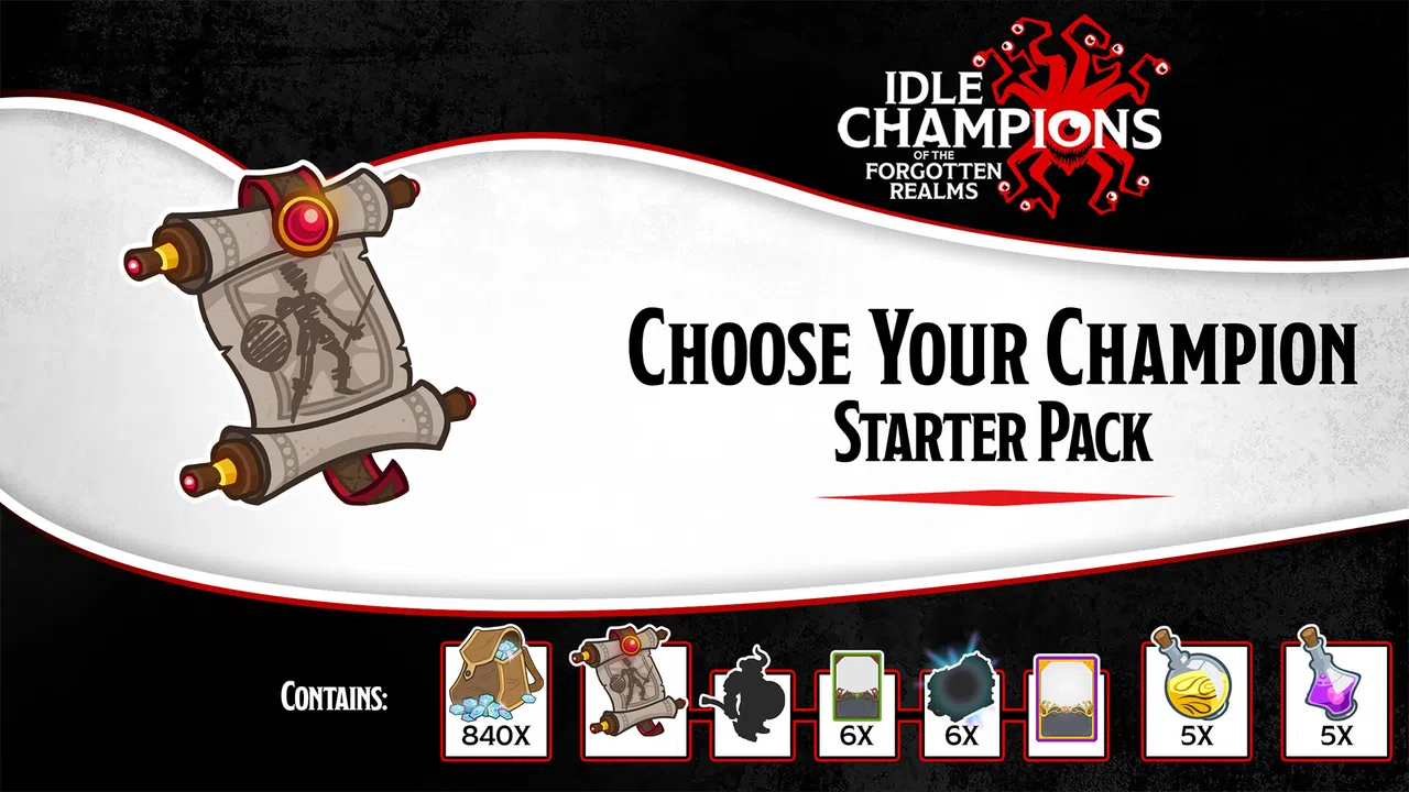 Idle Champions - Choose Your Champion Starter Pack Screenshot 0