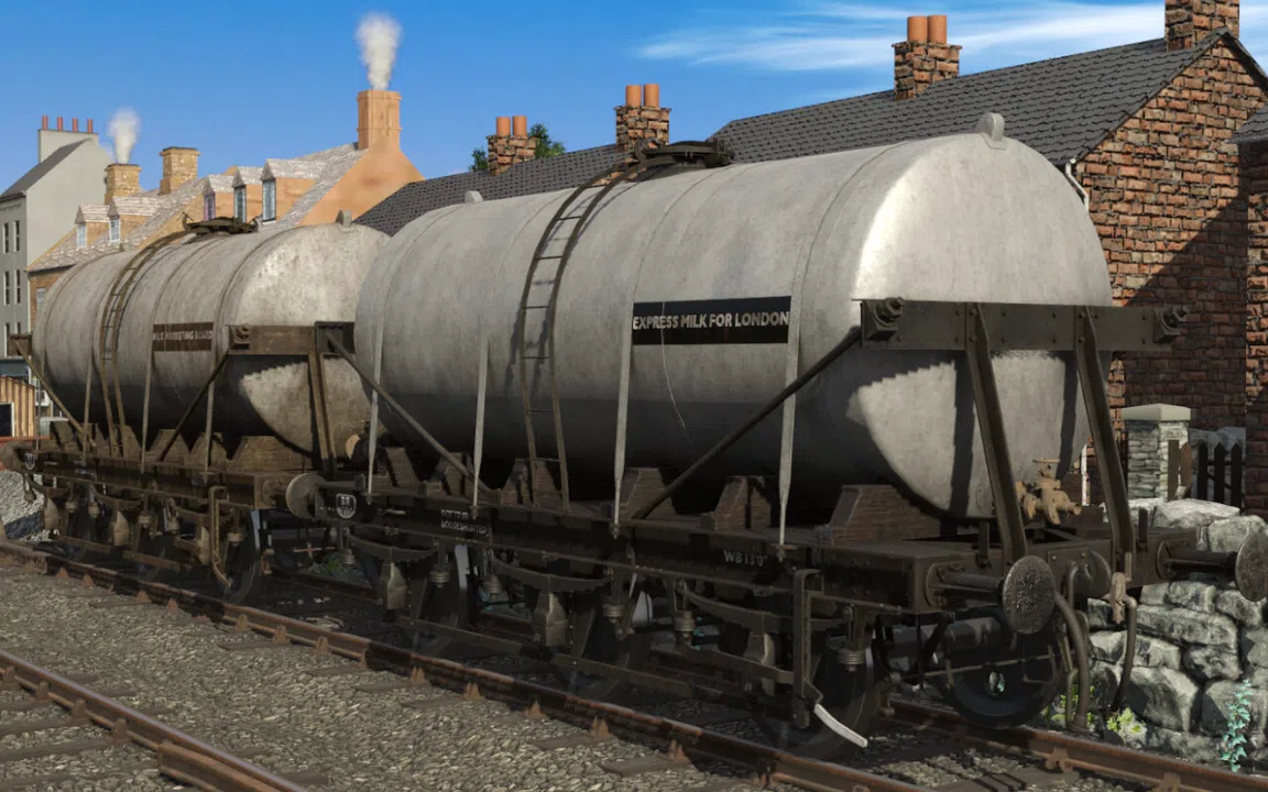 Trainz 2019 DLC - UK 6 Wheel Milk Tanker Pack 1 Screenshot 3
