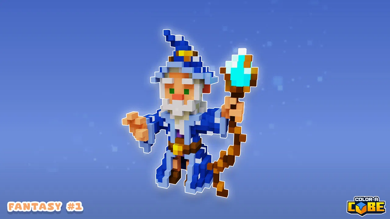 Color-A-Cube - Fantasy Pack #1 Screenshot 1