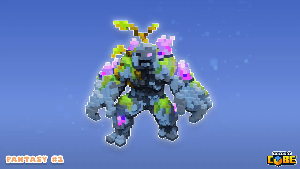 Color-A-Cube - Fantasy Pack #1 Screenshot 4
