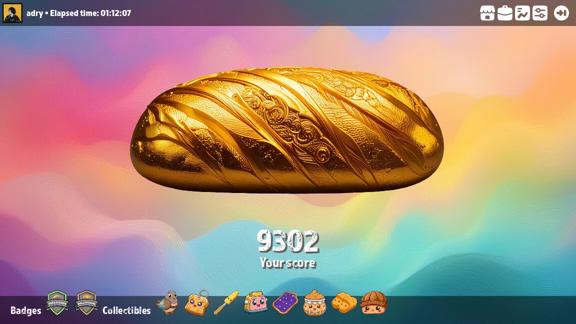 Bread - Golden Bread Skin Screenshot 0