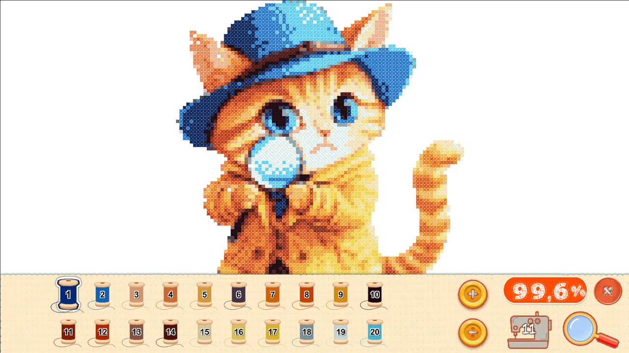 My Hobby Needlework Galore DLC - Cat Town Screenshot 3