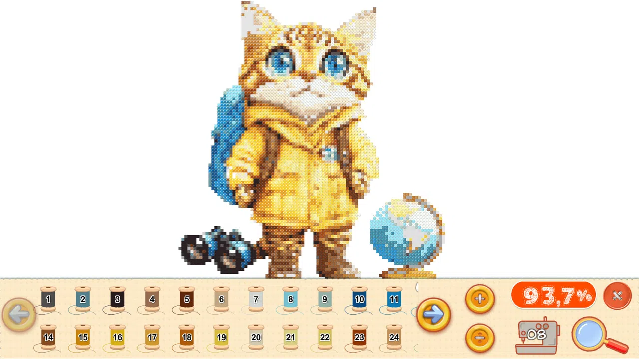 My Hobby Needlework Galore DLC - Cat Town Screenshot 1