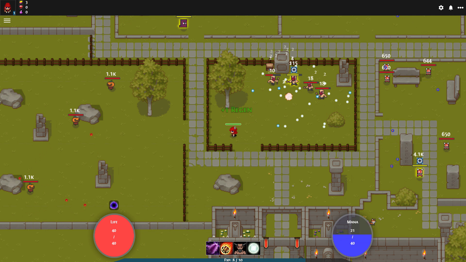 Pixel Exile Demo Screenshot 1