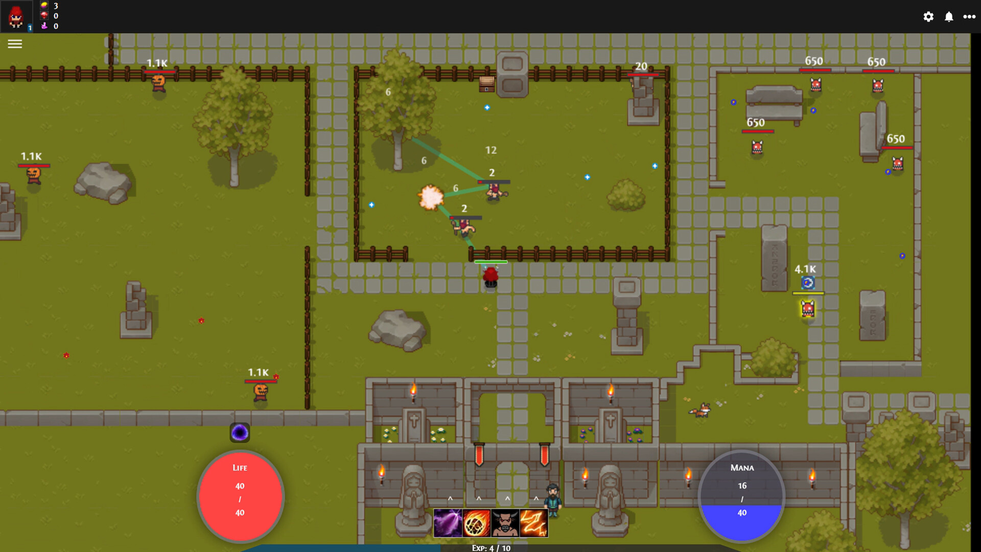 Pixel Exile Demo Screenshot 0