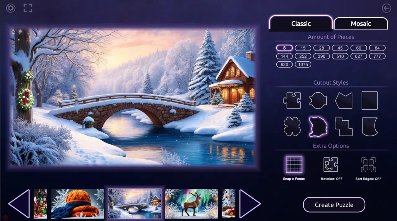 Master of Pieces © Jigsaw Puzzle DLC -Winter Wonders Screenshot 5