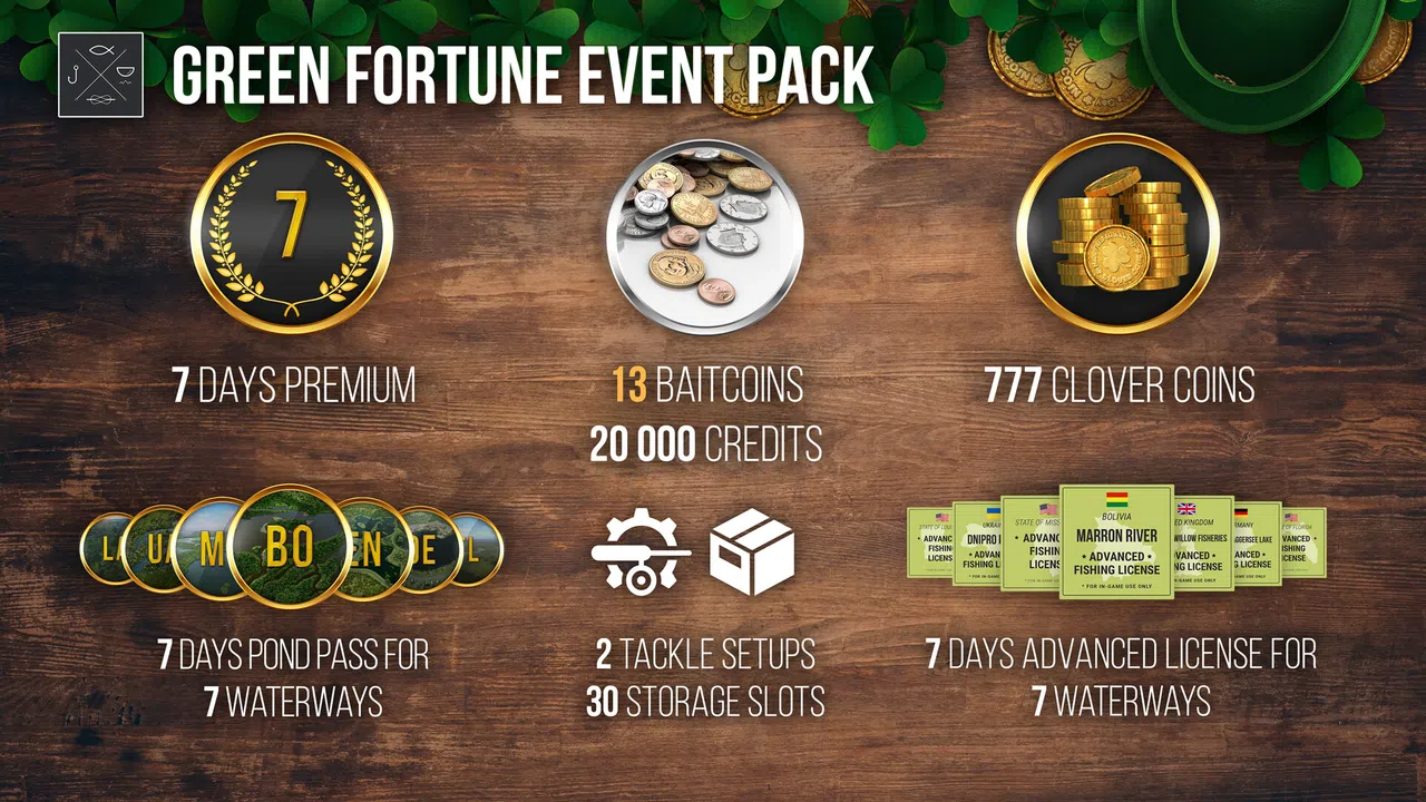 Fishing Planet: Green Fortune Event Pack Screenshot 1