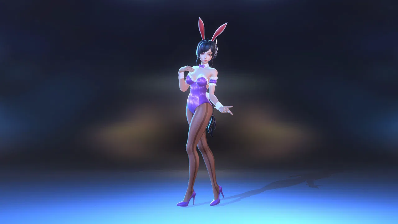 Angel Legion-DLC Bunny Girl (Purple) Screenshot 3