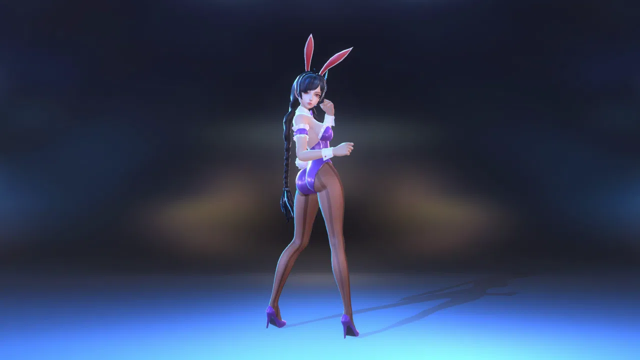Angel Legion-DLC Bunny Girl (Purple) Screenshot 4