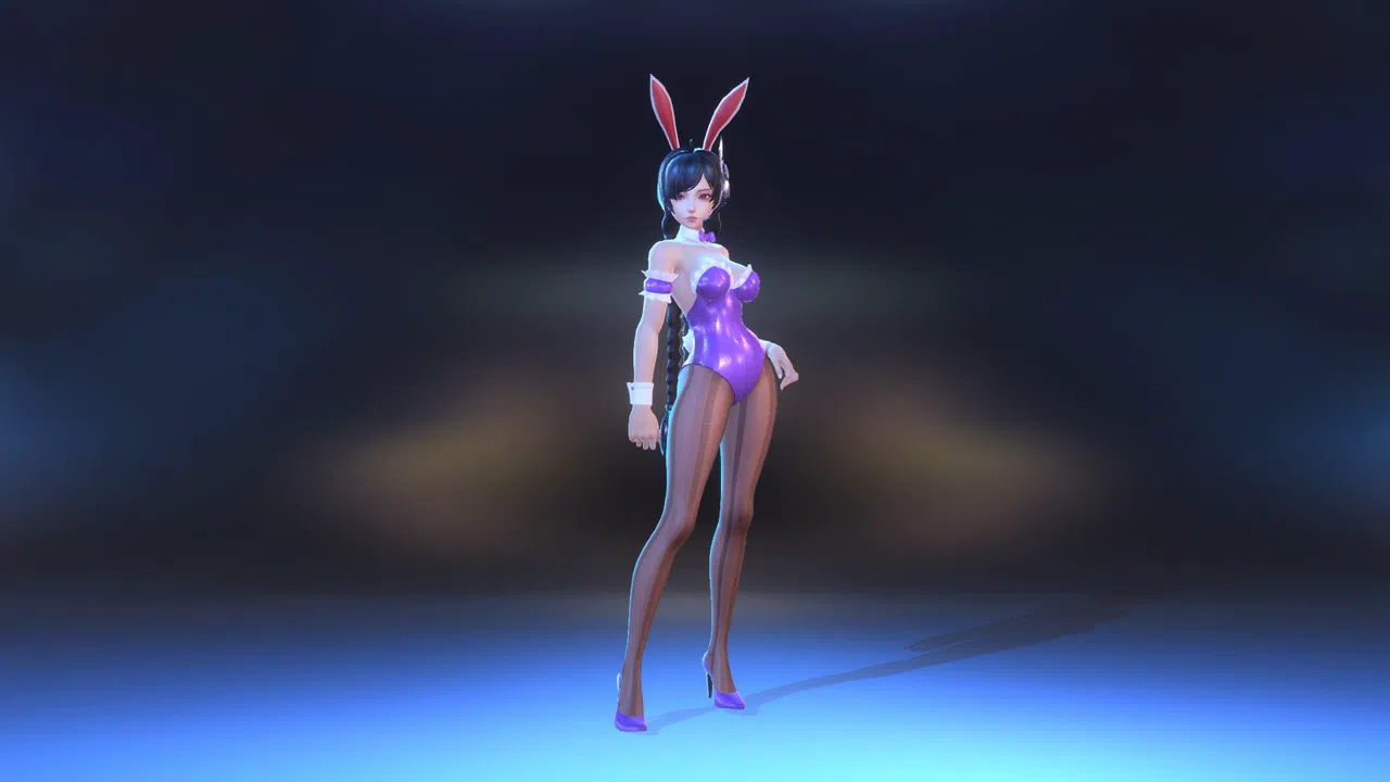 Angel Legion-DLC Bunny Girl (Purple) Screenshot 2