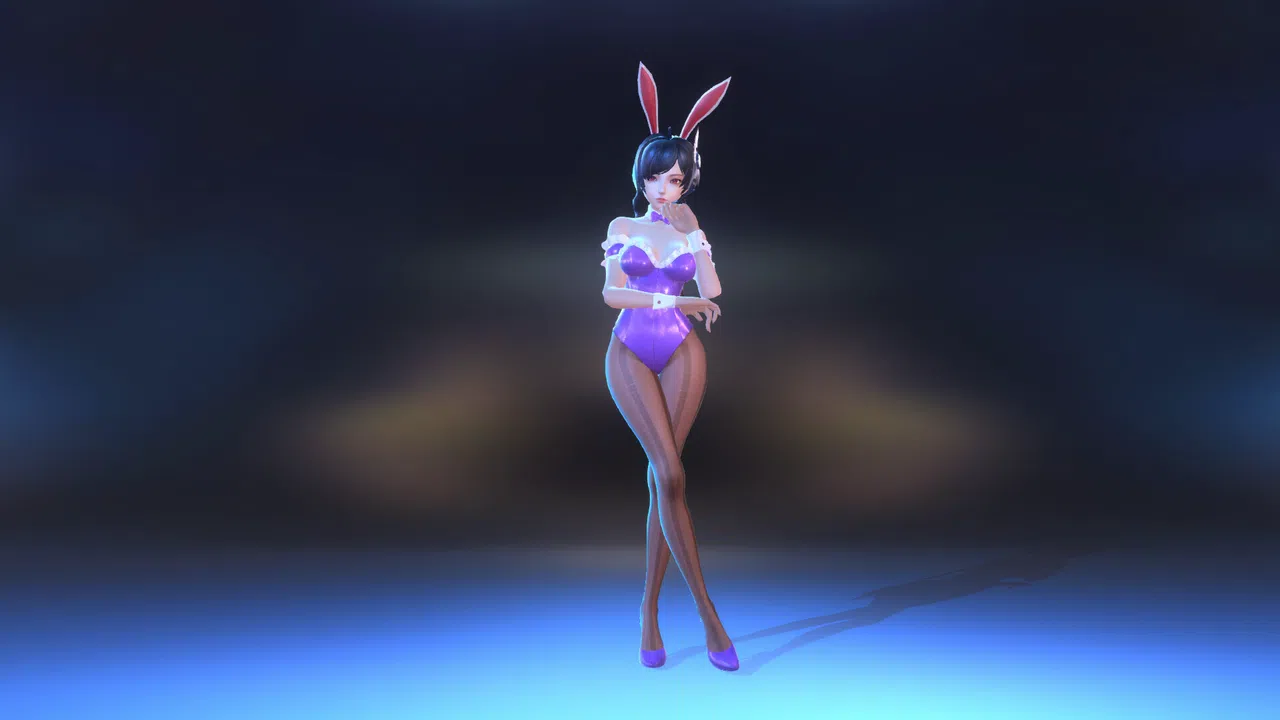 Angel Legion-DLC Bunny Girl (Purple) Screenshot 1