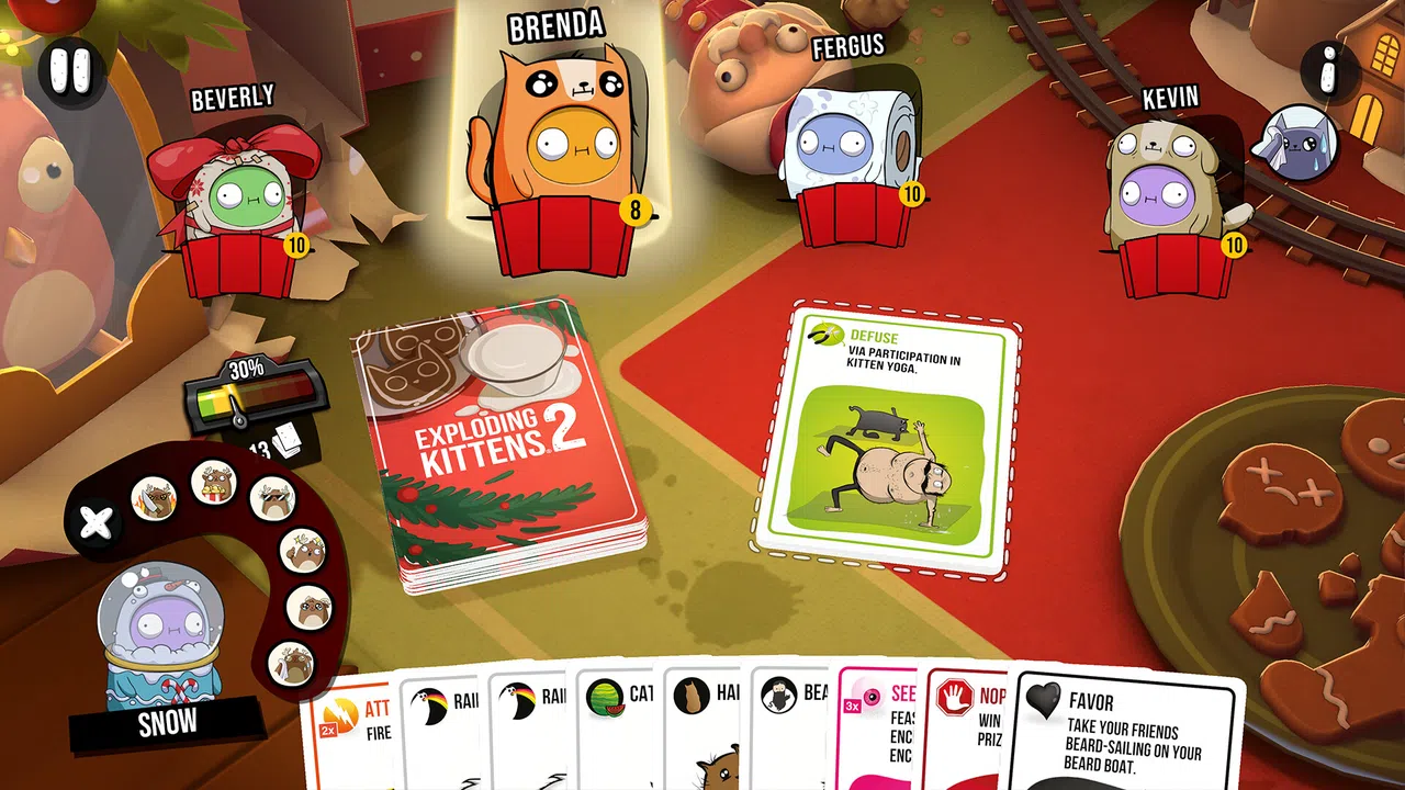Exploding Kittens® 2: Santa Claws Pack Screenshot 3
