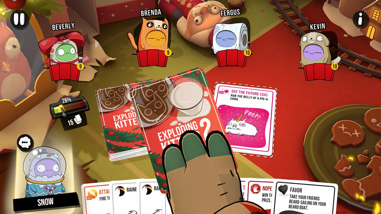 Exploding Kittens® 2: Santa Claws Pack Screenshot 1