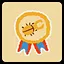 Gold medal icon