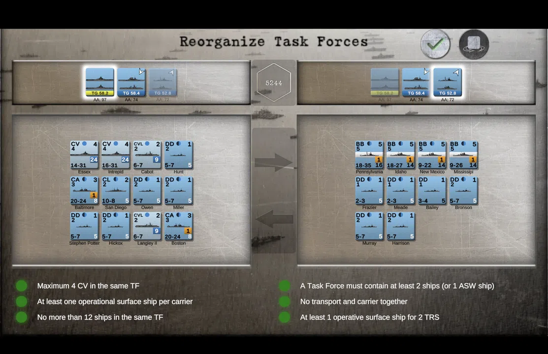 Carrier Battles - Hailstone 44 Screenshot 1