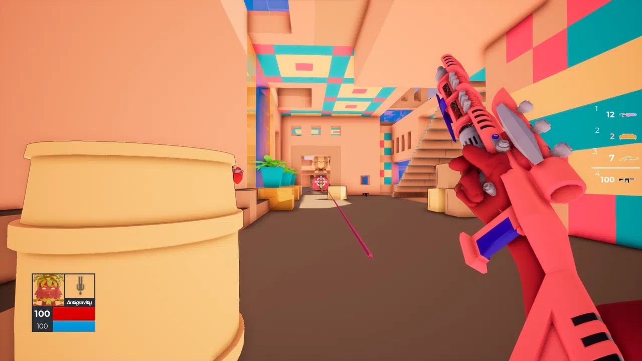 Spaceflux - Pink Sniper Skin Screenshot 0