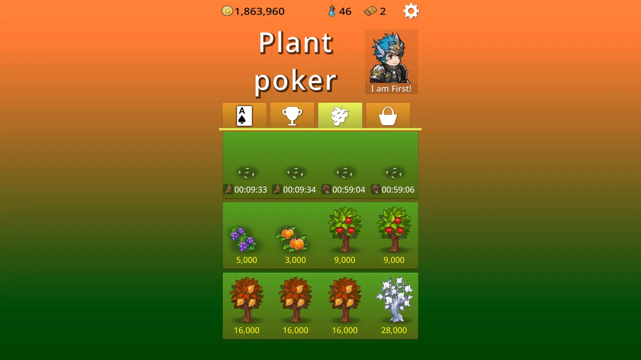 Plant poker Screenshot 3