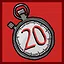 20 Minutes or It's Free icon
