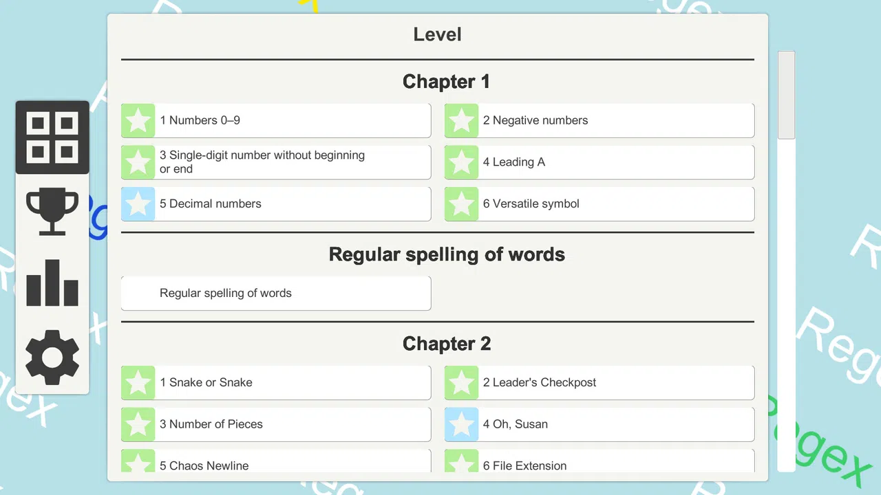 Regex Game Screenshot 0